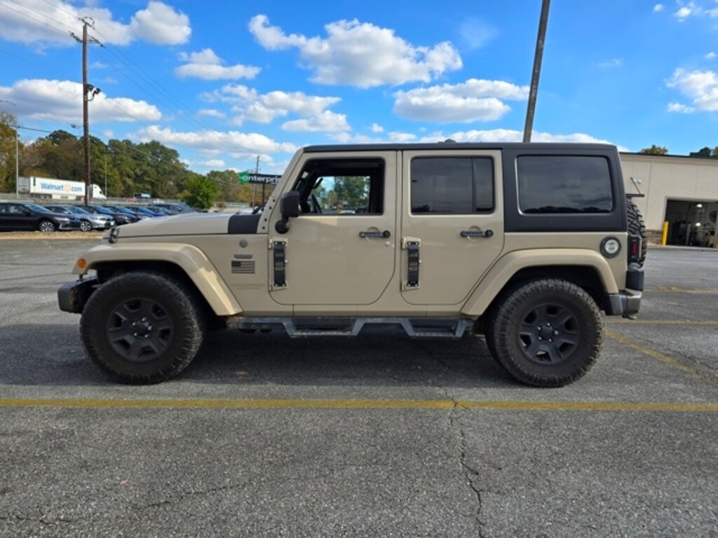 Used 2016 Jeep Wrangler JK Unlimited Sahara 4x4 SUV