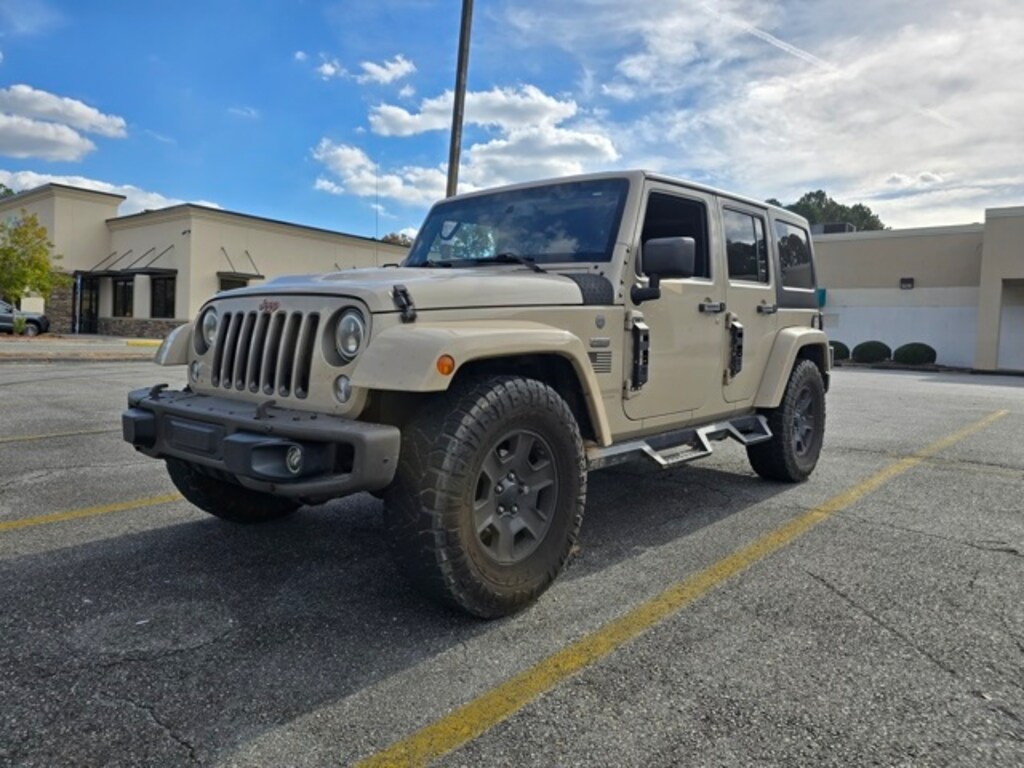 Used 2016 Jeep Wrangler JK Unlimited Sahara 4x4 SUV