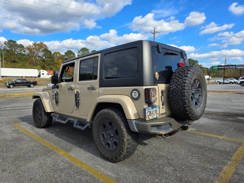 Used 2016 Jeep Wrangler JK Unlimited Sahara 4x4 SUV