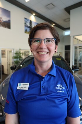Staff member Mel Cavender from e0f7e2f76289