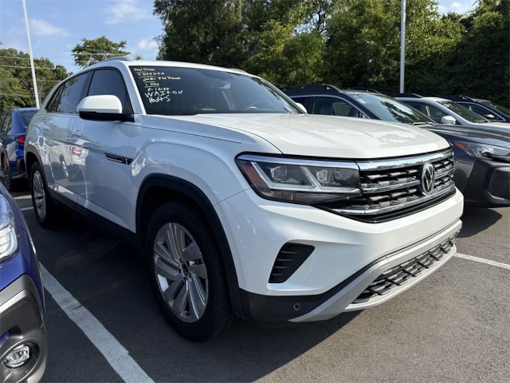 Used 2021 Volkswagen Atlas Cross Sport 3.6L V6 SE w/Technology SUV