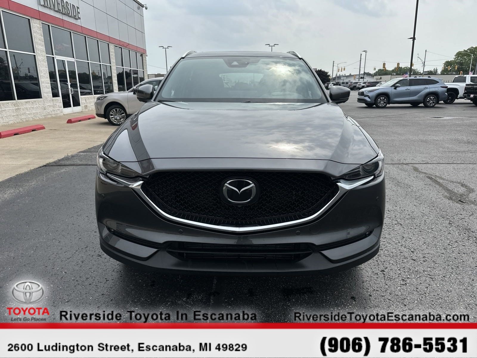 Certified 2021 Mazda CX-5 Signature with VIN JM3KFBEY1M0341776 for sale in Escanaba, MI