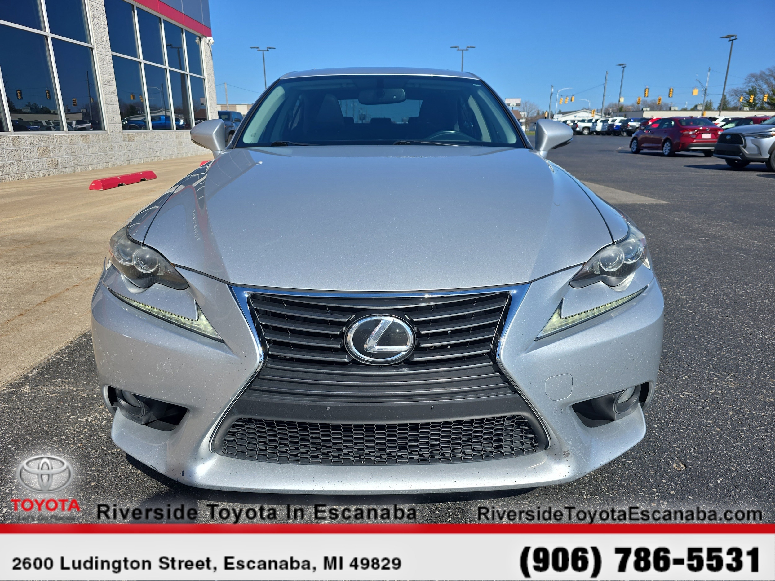 Used 2014 Lexus IS 350 with VIN JTHBE1D23E5003043 for sale in Escanaba, MI
