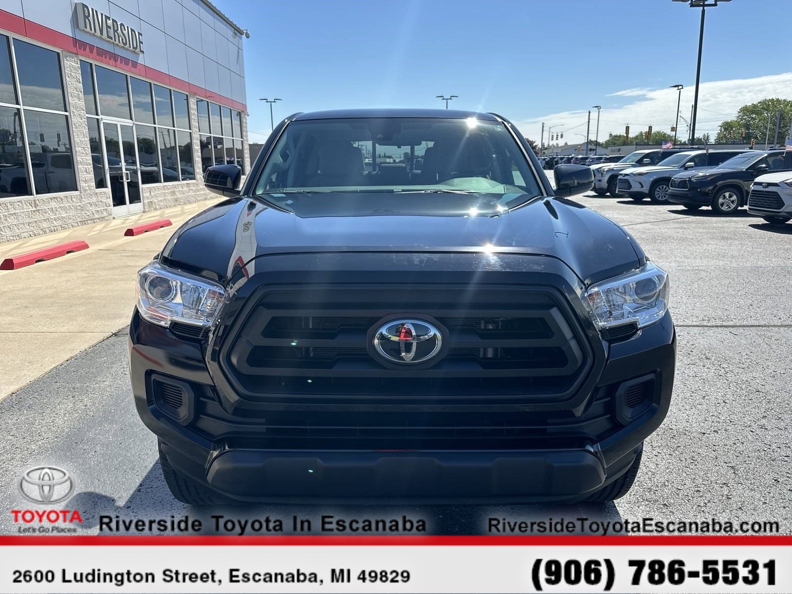 Certified 2021 Toyota Tacoma SR with VIN 3TMCZ5AN3MM409722 for sale in Escanaba, MI