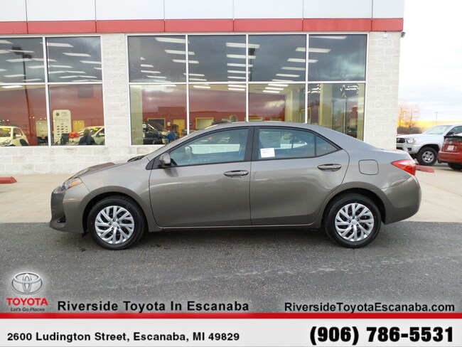 New 2018 Toyota Corolla Le For Sale Escanaba Mi