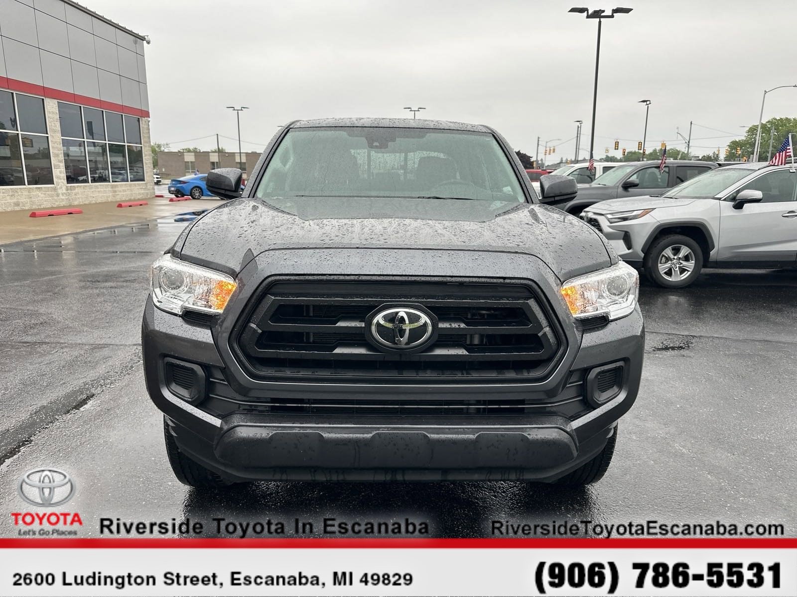 Certified 2021 Toyota Tacoma SR with VIN 3TMCZ5AN1MM422257 for sale in Escanaba, MI