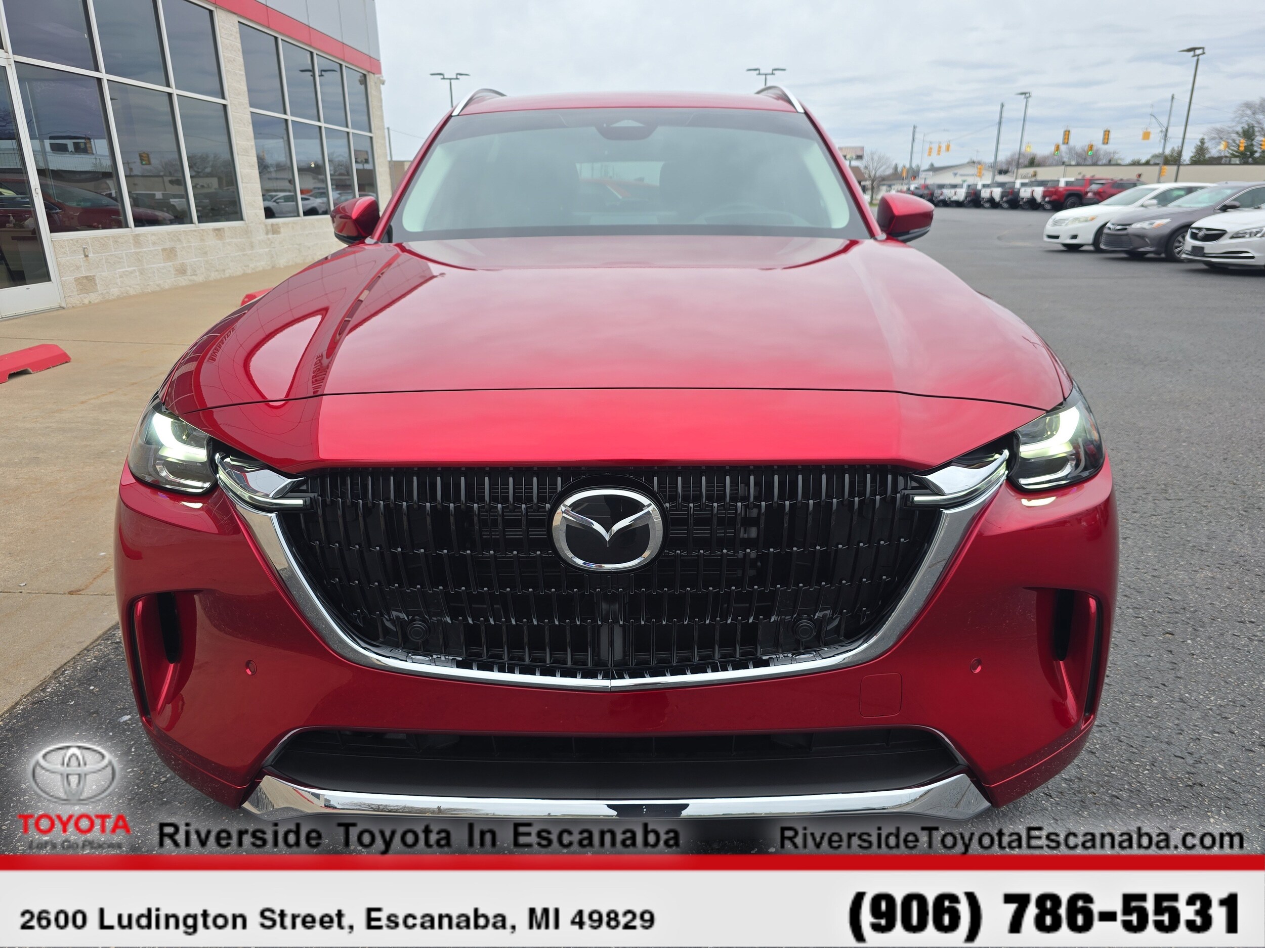 Used 2024 Mazda CX-90 Turbo S with VIN JM3KK1HC5R1132273 for sale in Escanaba, MI