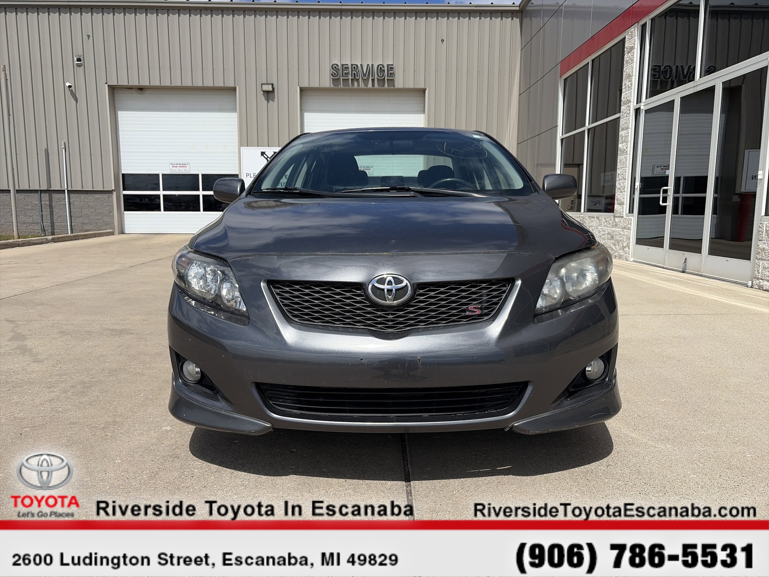 Used 2009 Toyota Corolla S with VIN 1NXBU40E69Z065940 for sale in Escanaba, MI