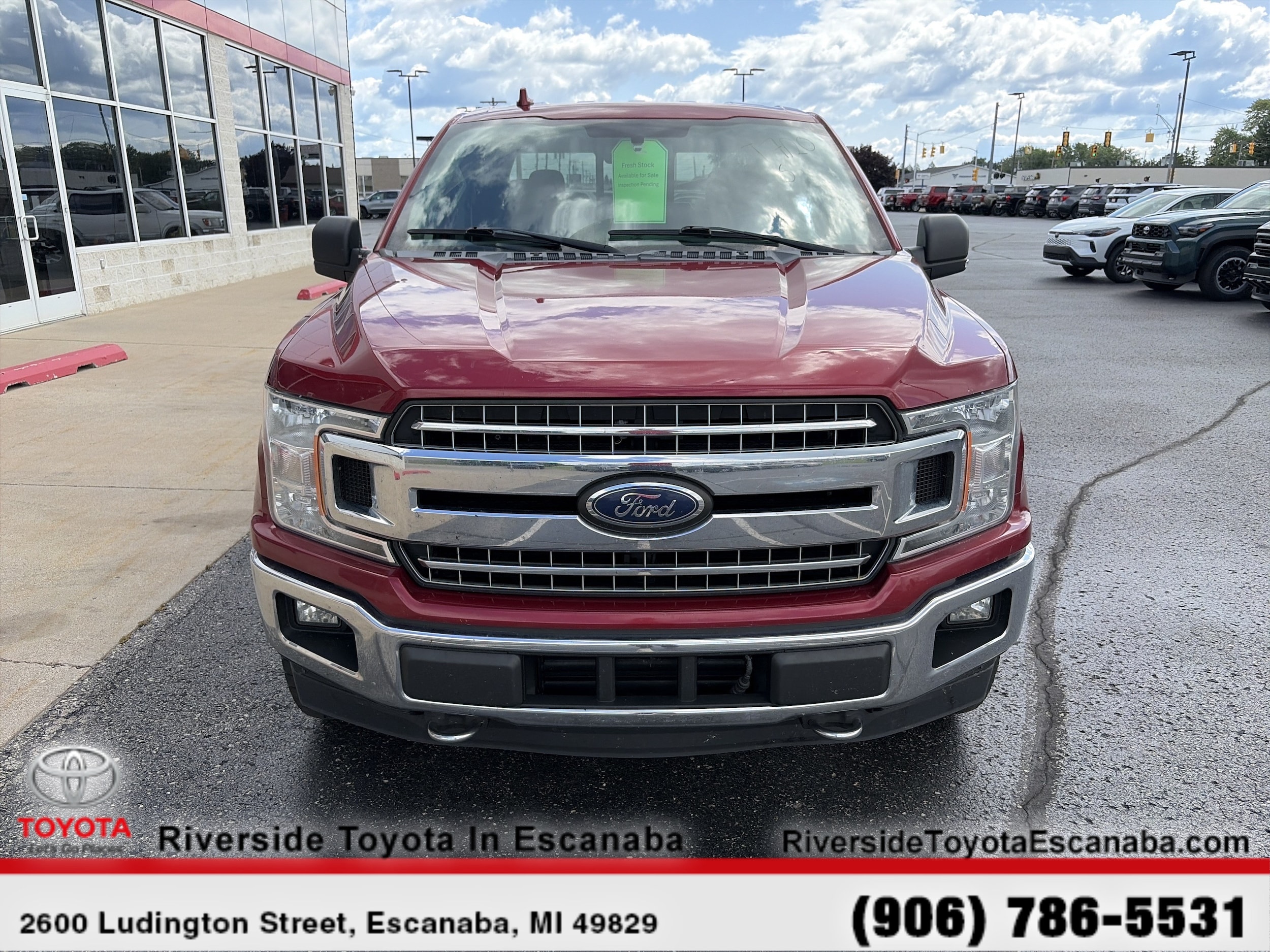 Used 2018 Ford F-150 XLT with VIN 1FTFX1EG2JFA24915 for sale in Escanaba, MI