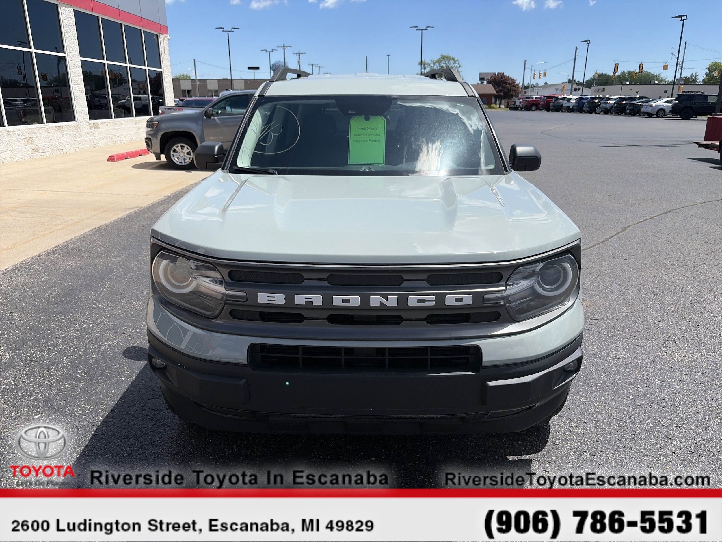 Used 2022 Ford Bronco Sport Big Bend with VIN 3FMCR9B6XNRD31129 for sale in Escanaba, MI
