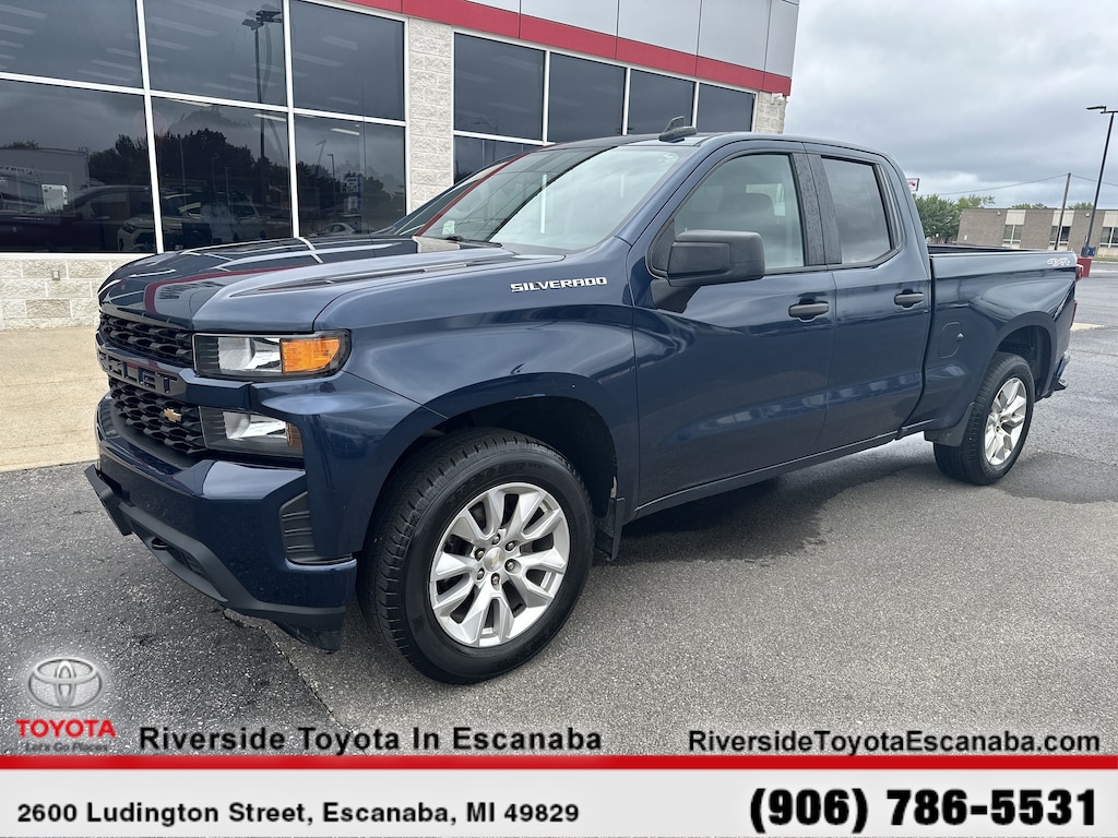 Certified 2020 Chevrolet Silverado 1500 Silverado Custom Truck Double Cab