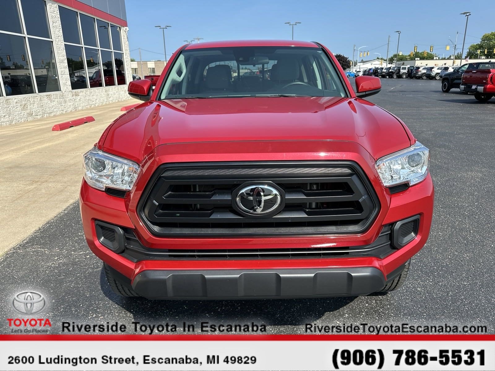 Certified 2021 Toyota Tacoma SR with VIN 3TMCZ5AN7MM429942 for sale in Escanaba, MI