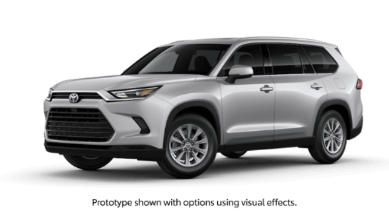 2024 Toyota Grand Highlander XLE Exterior - Celestial Silver Metallic