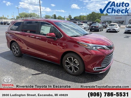 2026 Toyota Sienna Platinum Van Passenger Van