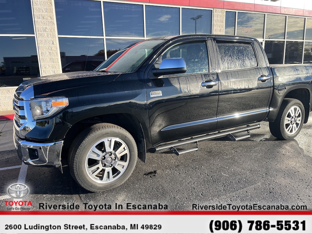 Certified 2018 Toyota Tundra 1794 5.7L V8 w/FFV Truck CrewMax