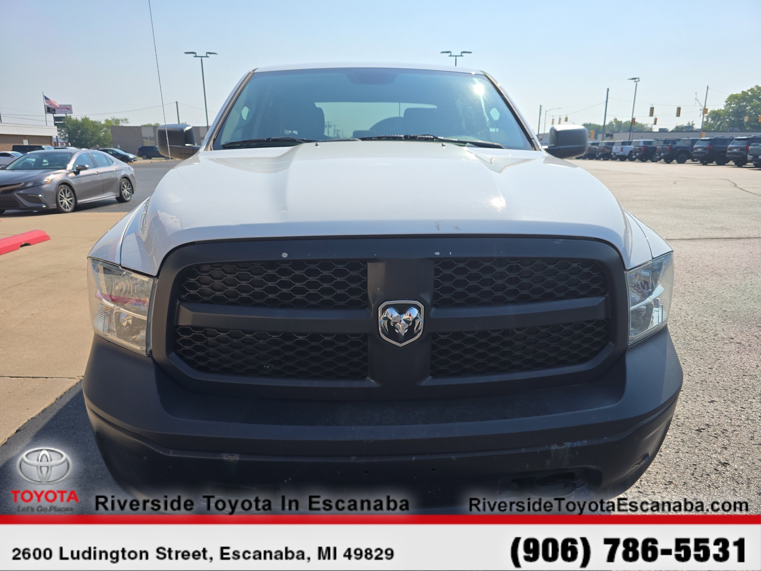 Used 2016 RAM Ram 1500 Pickup Tradesman with VIN 1C6RR7KG0GS268603 for sale in Escanaba, MI