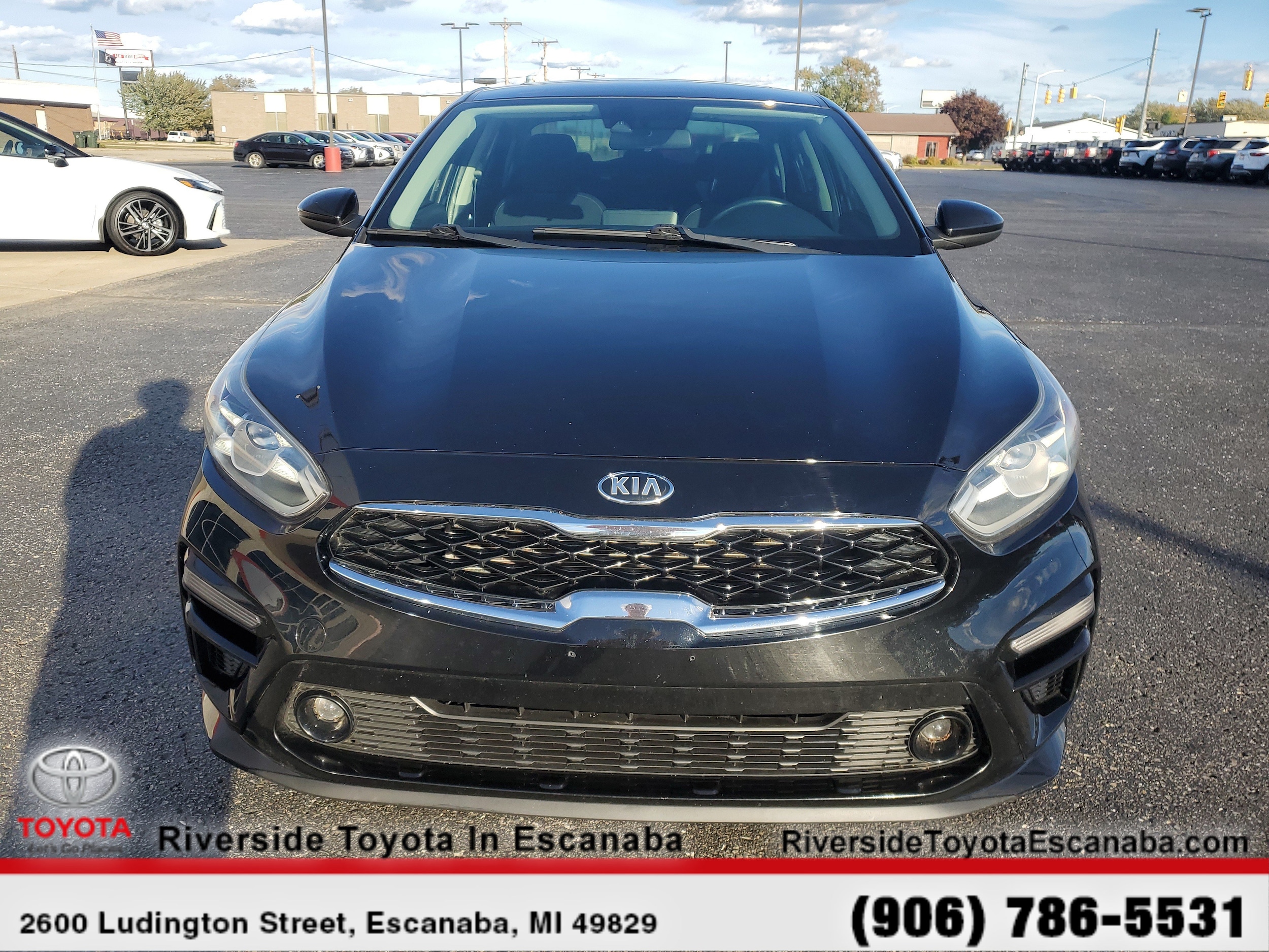 Used 2019 Kia FORTE S with VIN 3KPF34AD8KE017908 for sale in Escanaba, MI