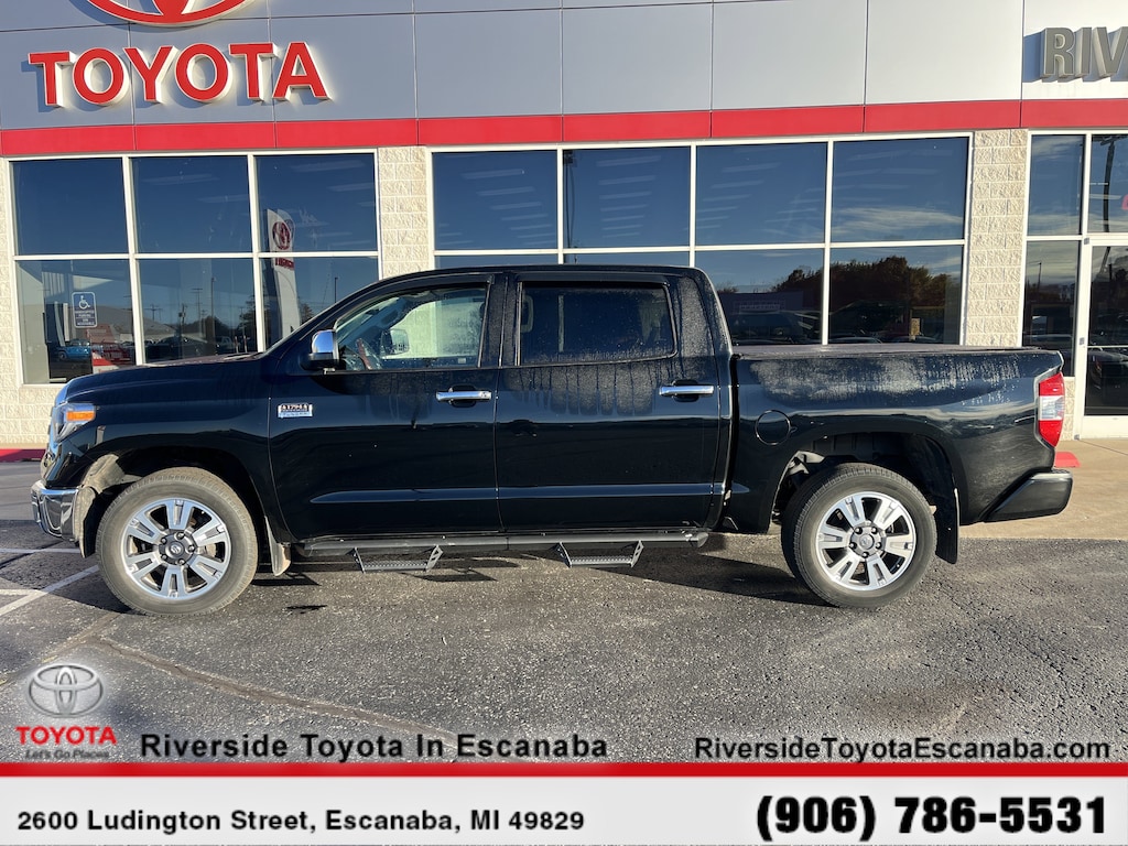 Certified 2018 Toyota Tundra 1794 5.7L V8 w/FFV Truck CrewMax