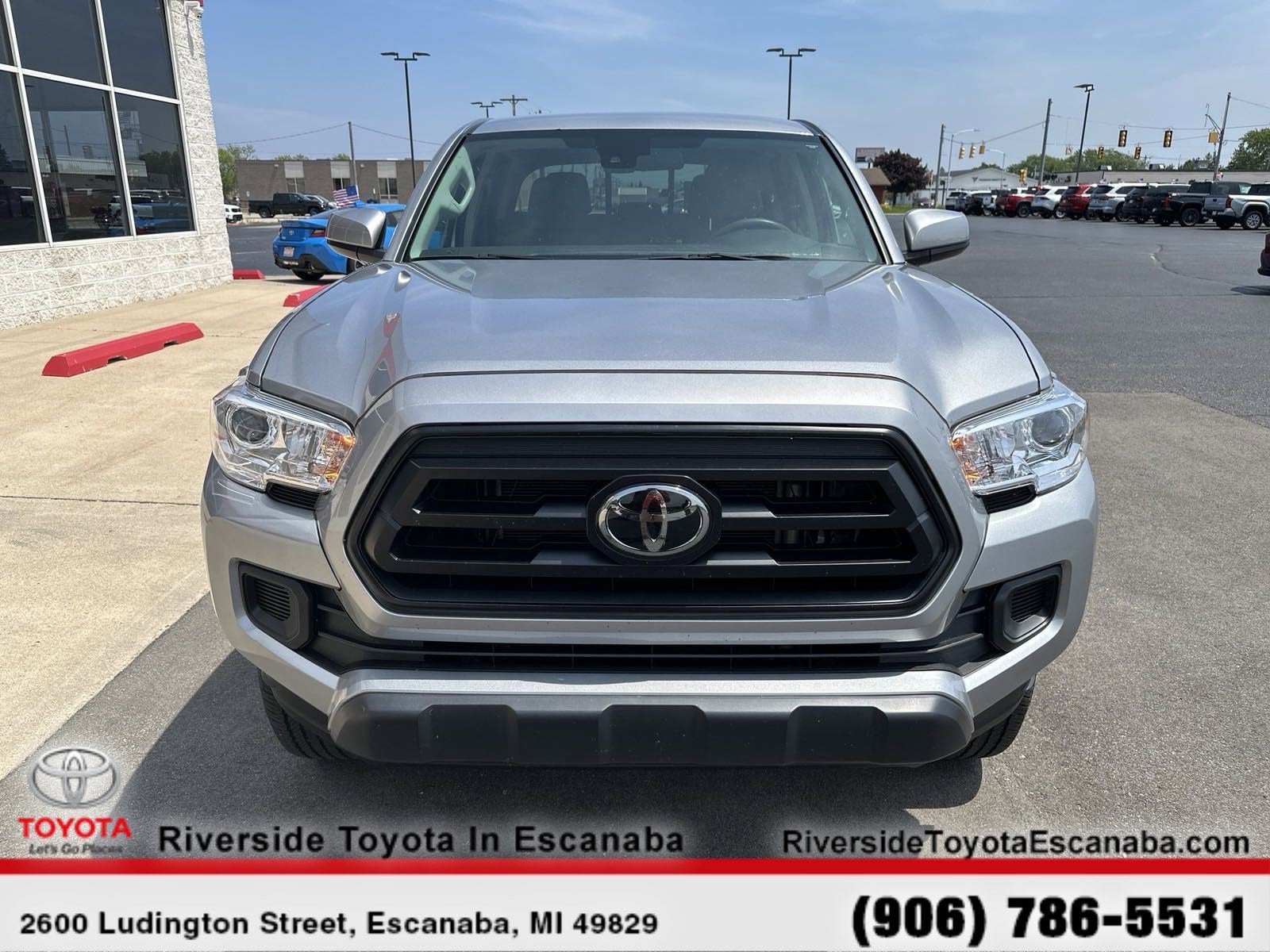 Certified 2021 Toyota Tacoma SR with VIN 3TMCZ5AN2MM420954 for sale in Escanaba, MI