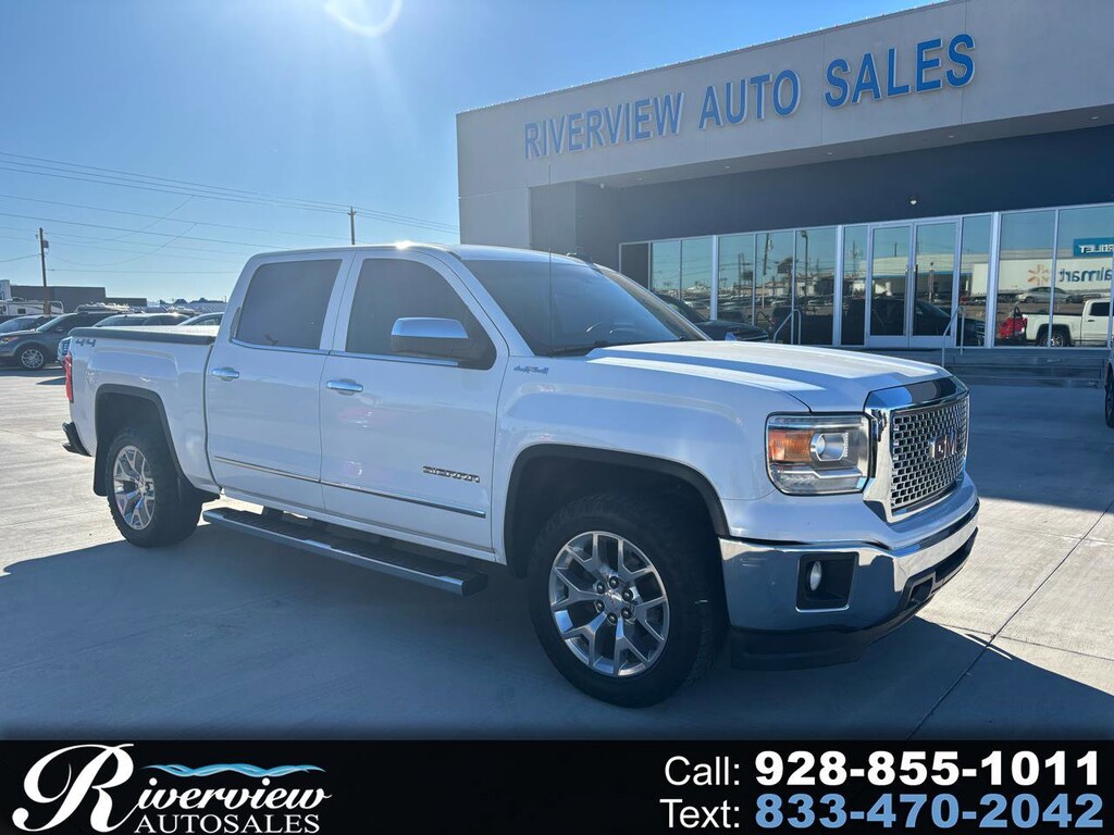 Used 2015 GMC Sierra 1500 SLT 4WD Crew Cab 143.5 SLT