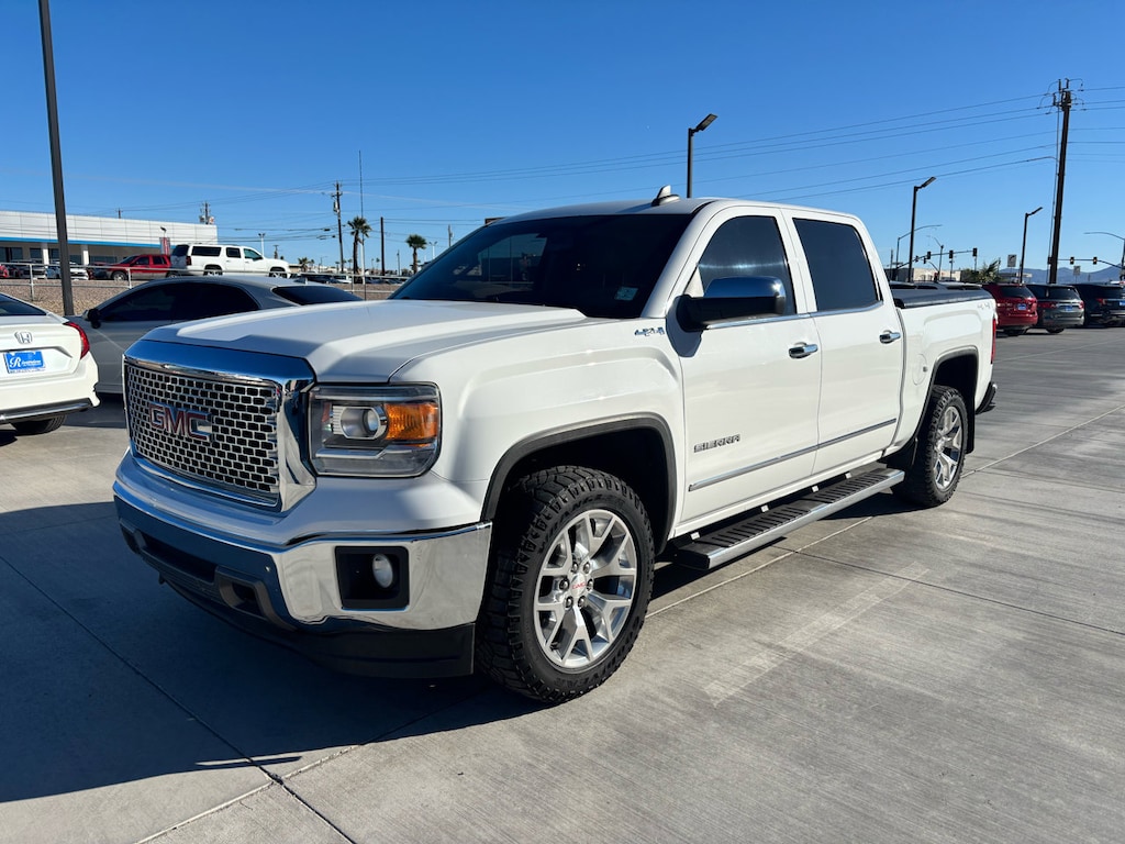 Used 2015 GMC Sierra 1500 SLT 4WD Crew Cab 143.5 SLT
