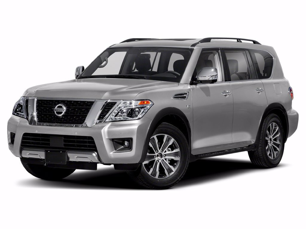 Brilliant Silver Metallic 2020 Nissan Armada SUV / Crossover Four-Wheel Drive Automatic