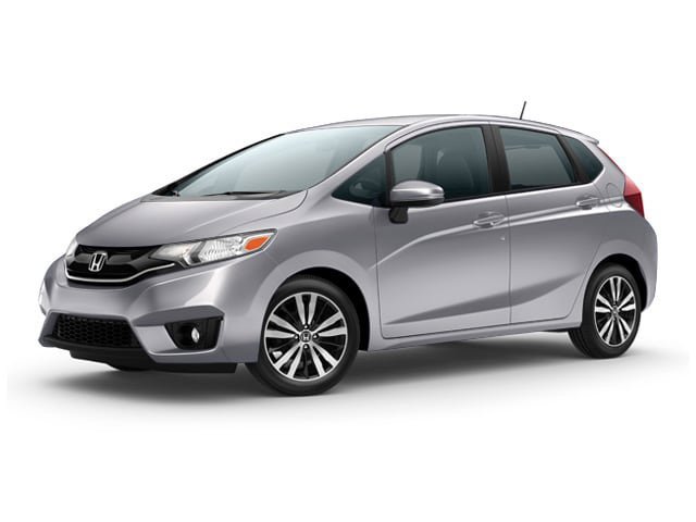 Silver 2016 Honda Fit Hatchback Front-Wheel Drive Continuously Variable Transmission