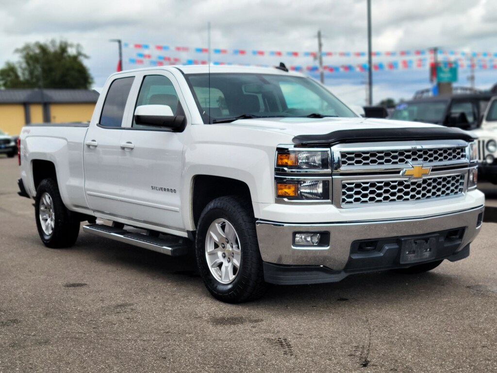 Used 2015 Chevrolet Silverado 1500 LT 4WD Double Cab 143.5 LT w/1LT