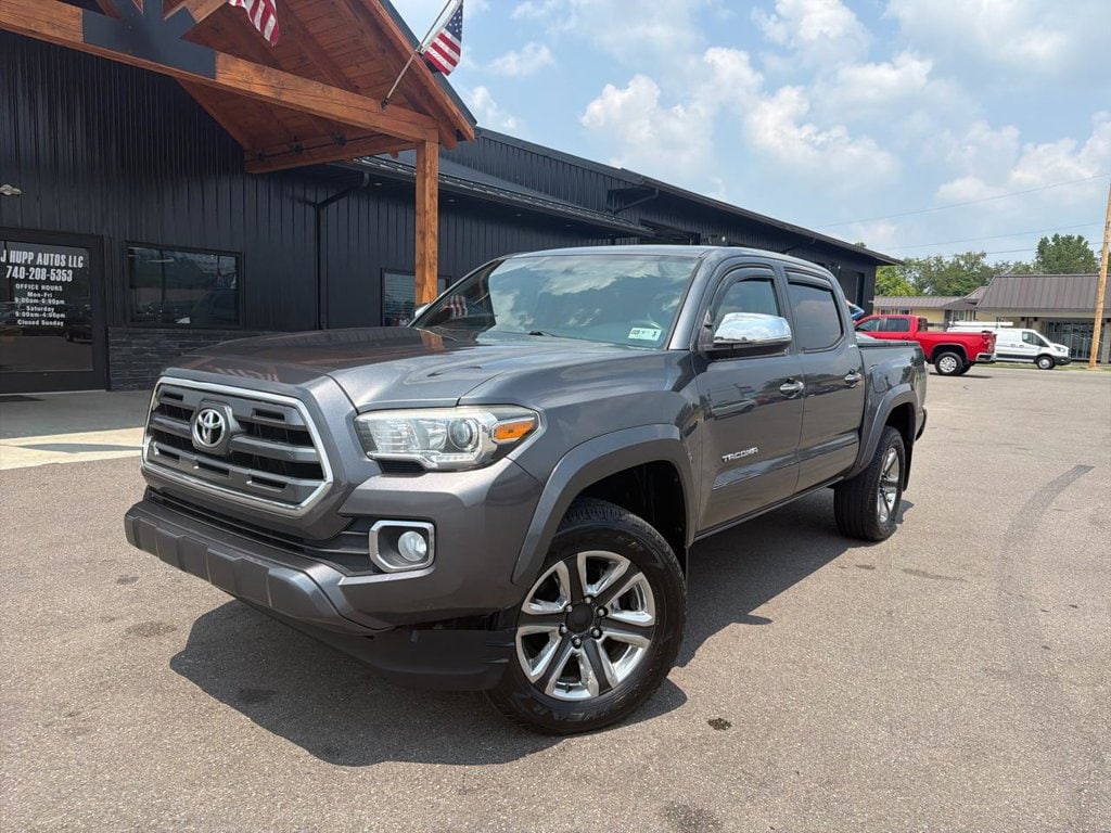 Gray 2017 Toyota Tacoma Pickup Truck Four-Wheel Drive Automatic
