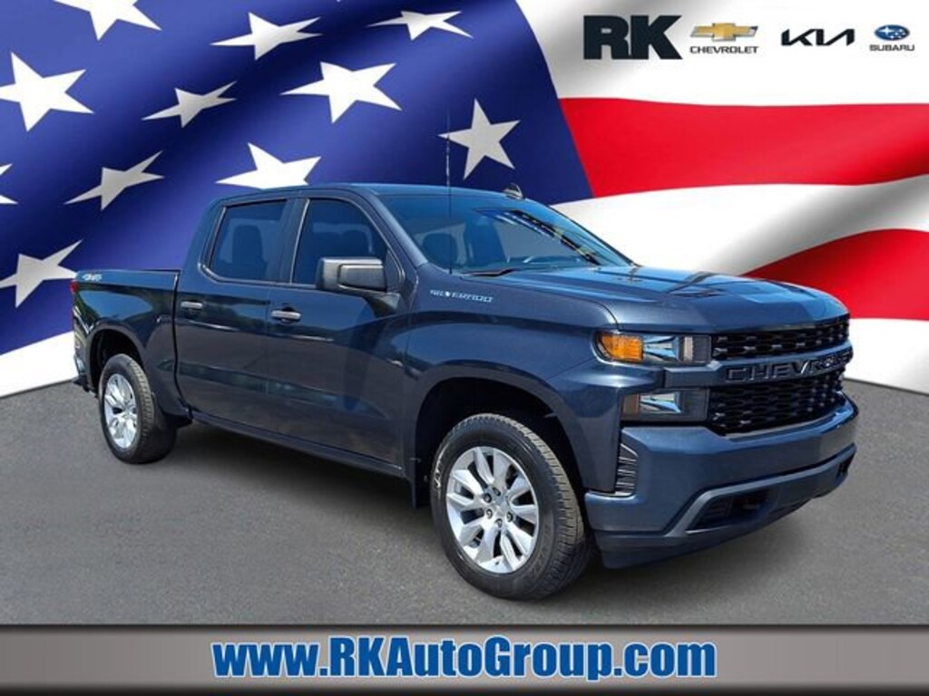 Used 2021 Chevrolet Silverado 1500 Custom Truck Crew Cab