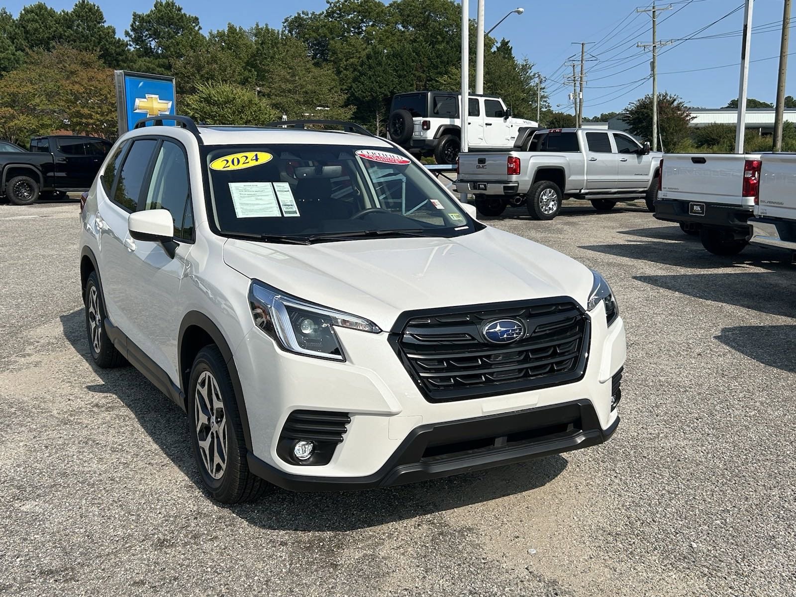 Certified 2024 Subaru Forester Premium with VIN JF2SKADC7RH479093 for sale in Virginia Beach, VA