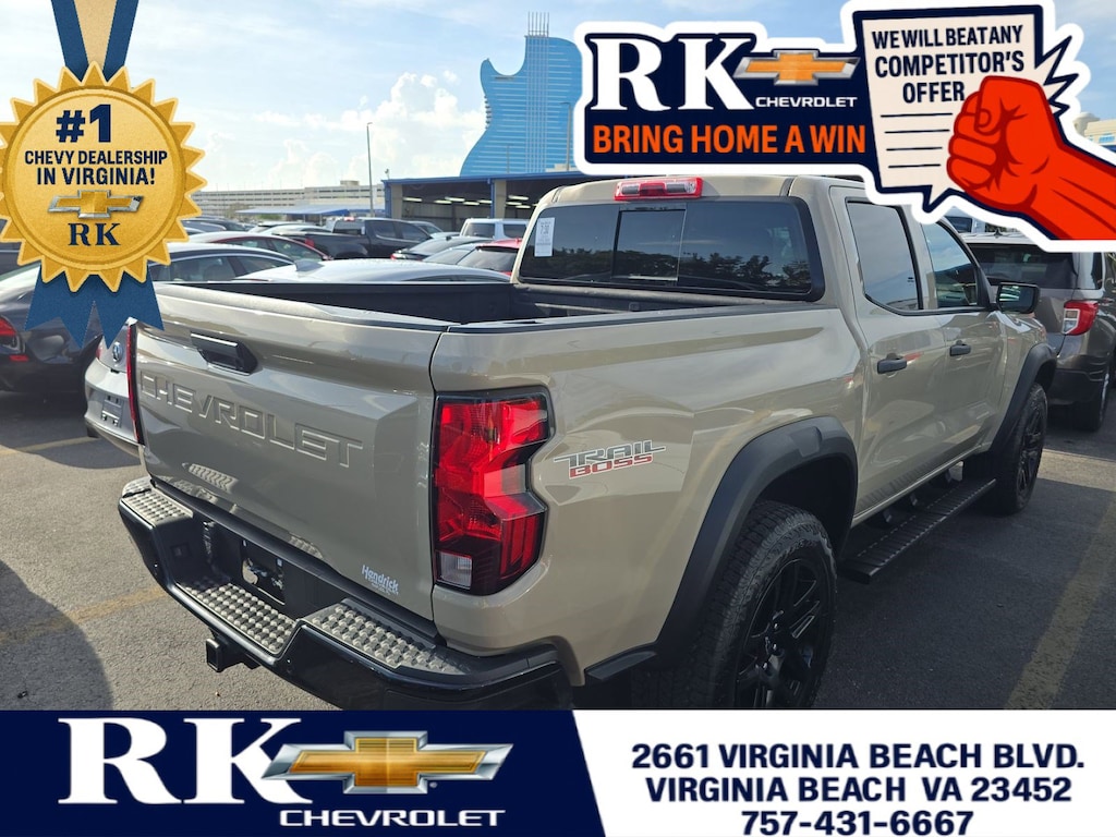Used 2024 Chevrolet Colorado 4WD Trail Boss 4WD Crew Cab Trail Boss