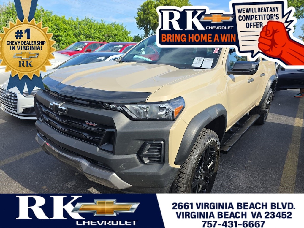 Used 2024 Chevrolet Colorado 4WD Trail Boss 4WD Crew Cab Trail Boss