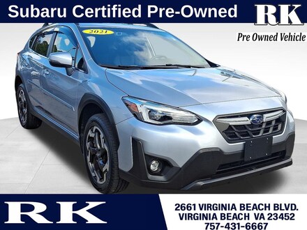 Featured Used 2021 Subaru Crosstrek Limited SUV JF2GTHNCXM8285791 for Sale in Virginia Beach, VA