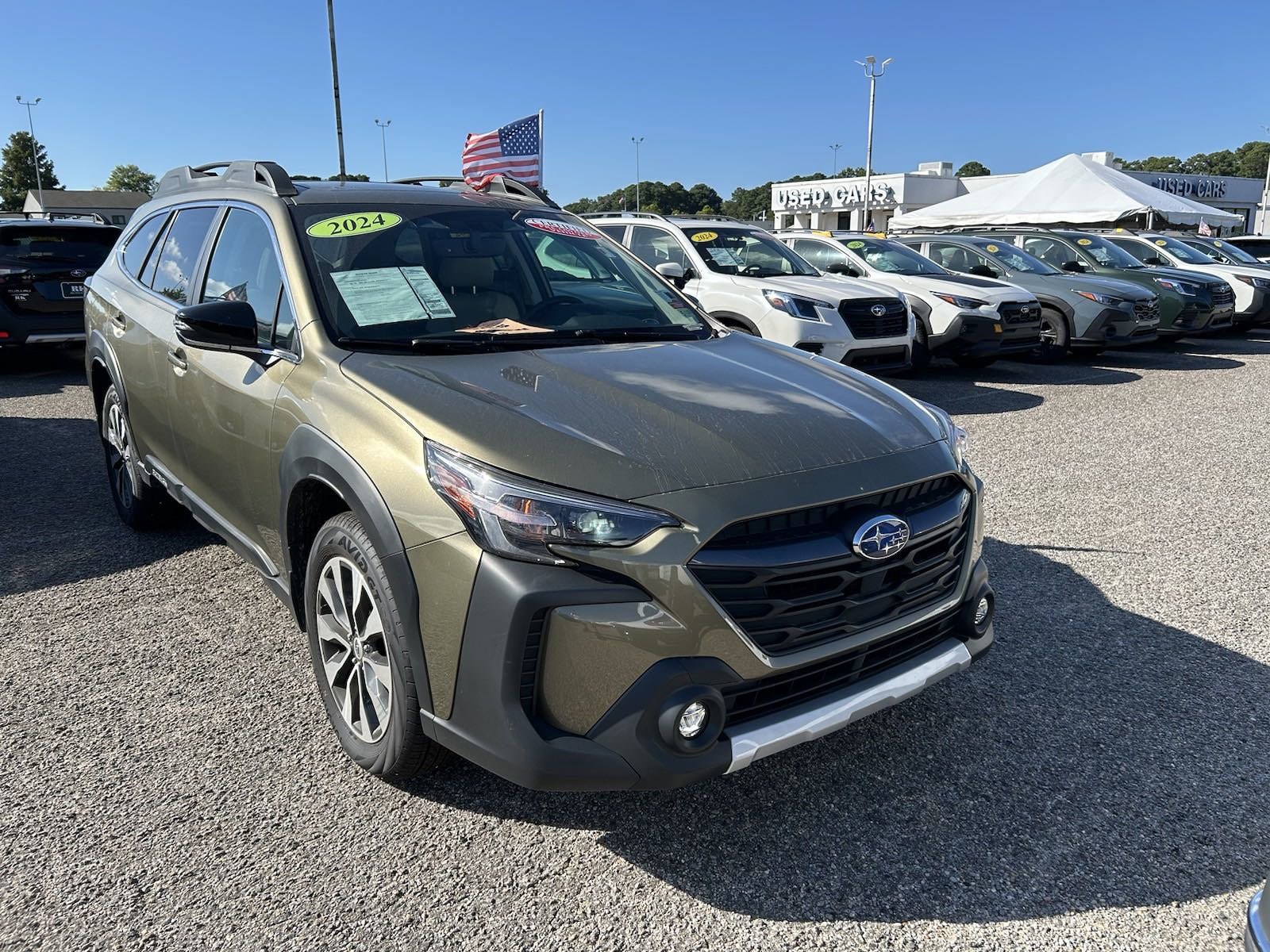 Certified 2024 Subaru Outback Limited with VIN 4S4BTANC9R3187058 for sale in Virginia Beach, VA