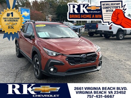 Featured Used 2024 Subaru Crosstrek Limited Limited AWD 4S4GUHM69R3795458 for Sale in Virginia Beach, VA