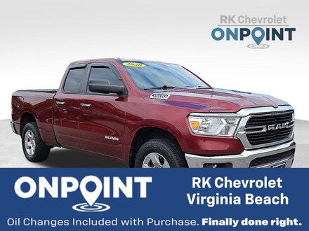 Featured Used 2020 Ram 1500 Big Horn/Lone Star Truck 1C6SRFBT9LN165133 for Sale in Virginia Beach, VA