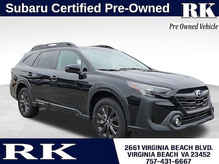 Featured Used 2025 Subaru Outback Onyx Edition Onyx Edition AWD 4S4BTALC7S3110813 for Sale in Virginia Beach, VA