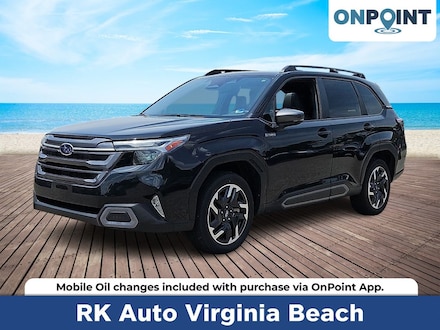 Featured Used 2025 Subaru Forester Hybrid Limited SUV JF2SLSRD9SH415776 for Sale in Virginia Beach, VA