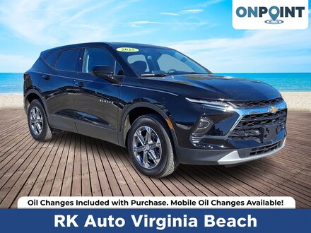 Featured Used 2025 Chevrolet Blazer LT SUV 3GNKBCR44SS116122 for Sale in Virginia Beach, VA