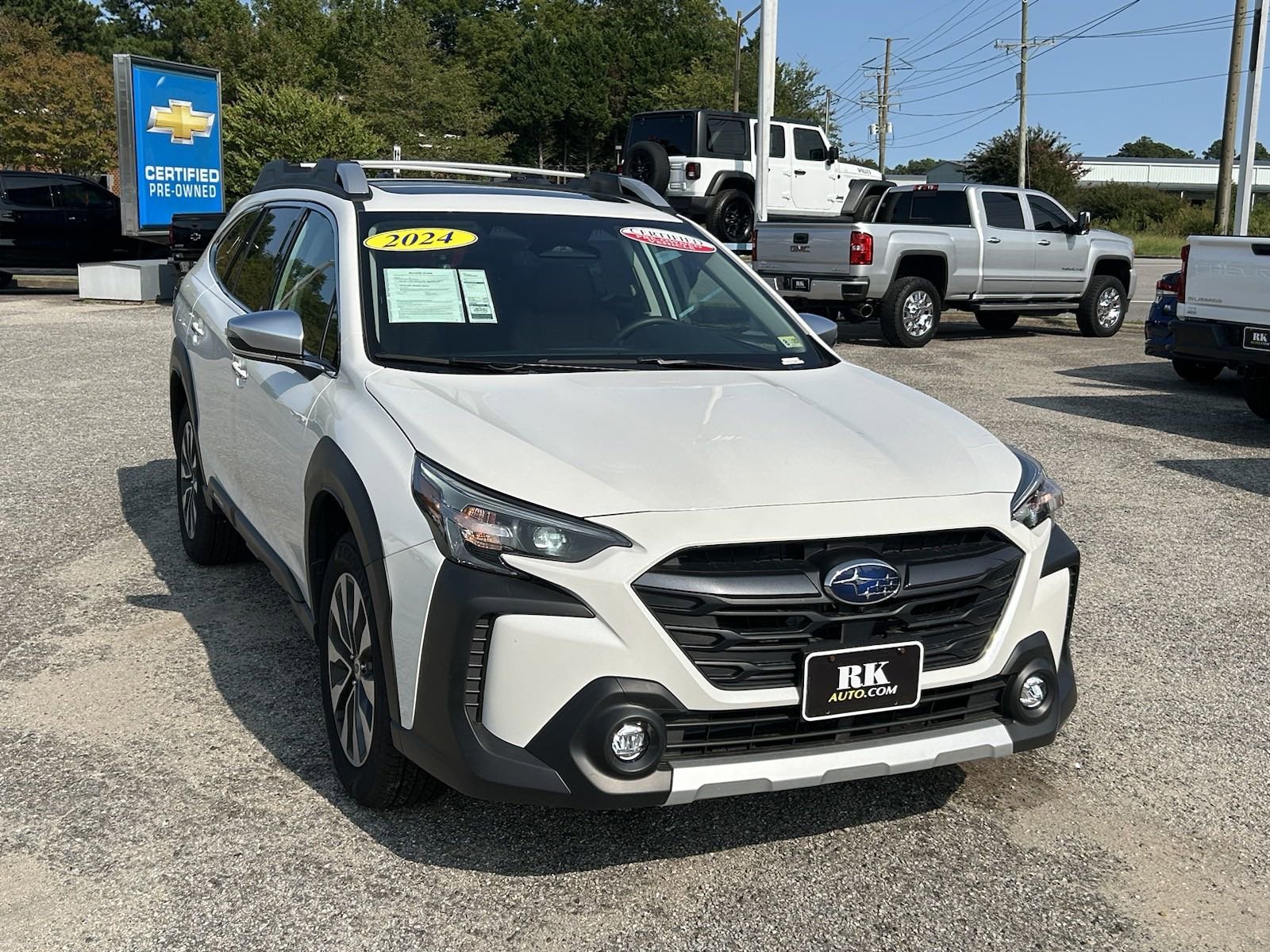 Certified 2024 Subaru Outback Touring with VIN 4S4BTGPD7R3249064 for sale in Virginia Beach, VA