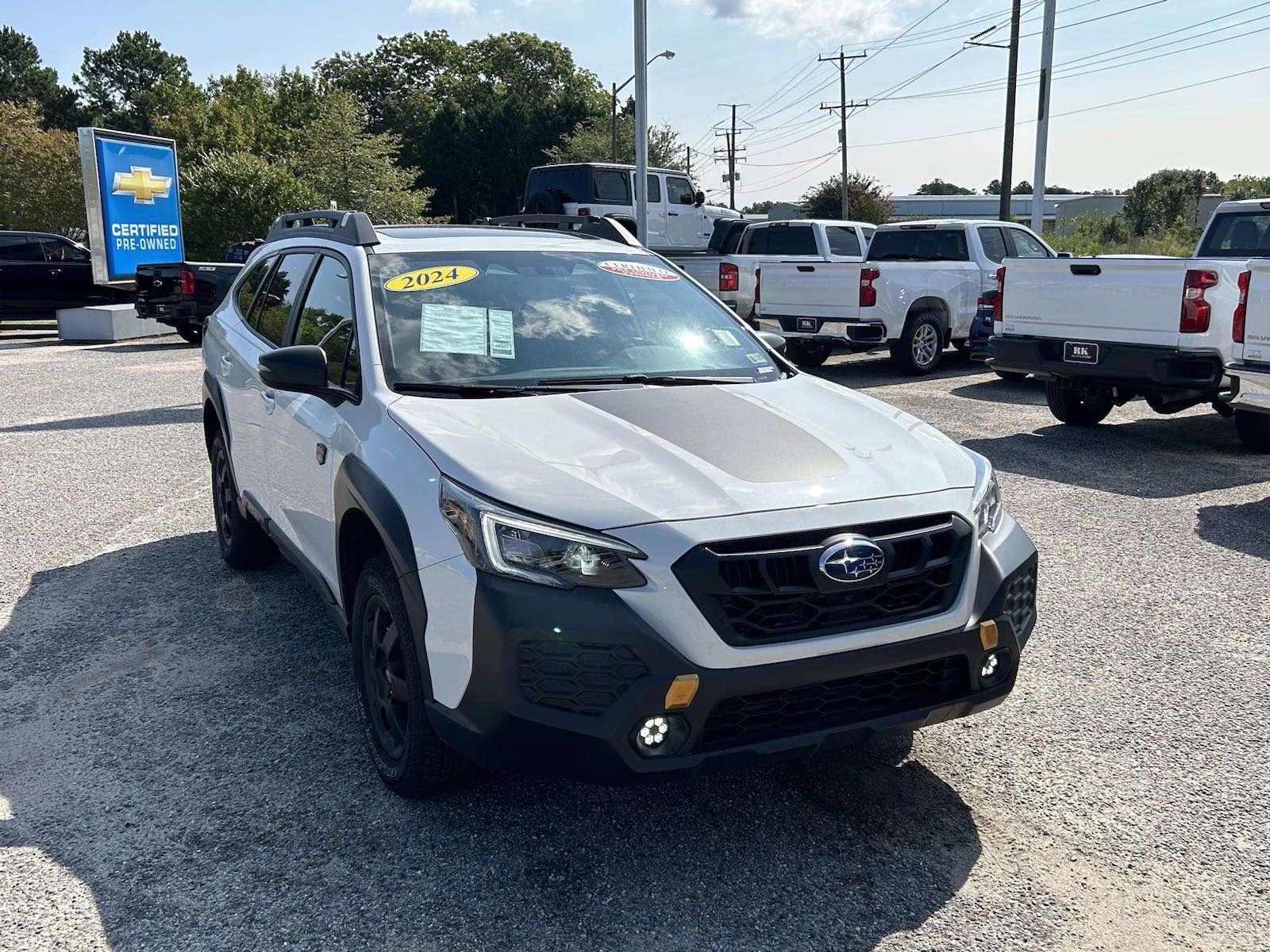 Certified 2024 Subaru Outback Wilderness with VIN 4S4BTGUD6R3239968 for sale in Virginia Beach, VA