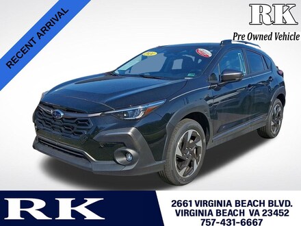 Featured Used 2024 Subaru Crosstrek Limited SUV 4S4GUHN66R3828754 for Sale in Virginia Beach, VA