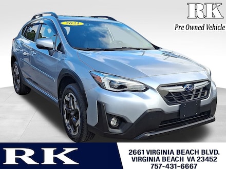 Featured Used 2021 Subaru Crosstrek Limited SUV JF2GTHNCXM8285791 for Sale in Virginia Beach, VA