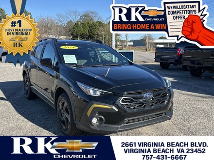 Featured Used 2024 Subaru Crosstrek Sport SUV 4S4GUHF69R3812997 for Sale in Virginia Beach, VA