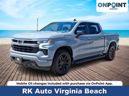 Featured Used 2025 Chevrolet Silverado 1500 1GCUKEE85SZ147615 for Sale in Virginia Beach, VA