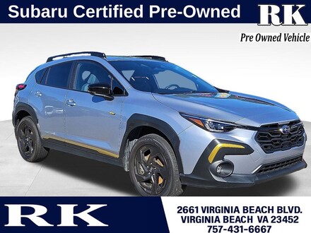 Featured Used 2024 Subaru Crosstrek Sport Sport AWD 4S4GUHF68R3755918 for Sale in Virginia Beach, VA