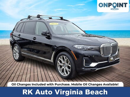 Featured Used 2022 BMW X7 xDrive40i SUV 5UXCW2C01N9K44955 for Sale in Virginia Beach, VA