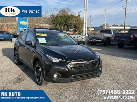 Featured Used 2024 Subaru Crosstrek Limited SUV 4S4GUHN66R3828754 for Sale in Virginia Beach, VA