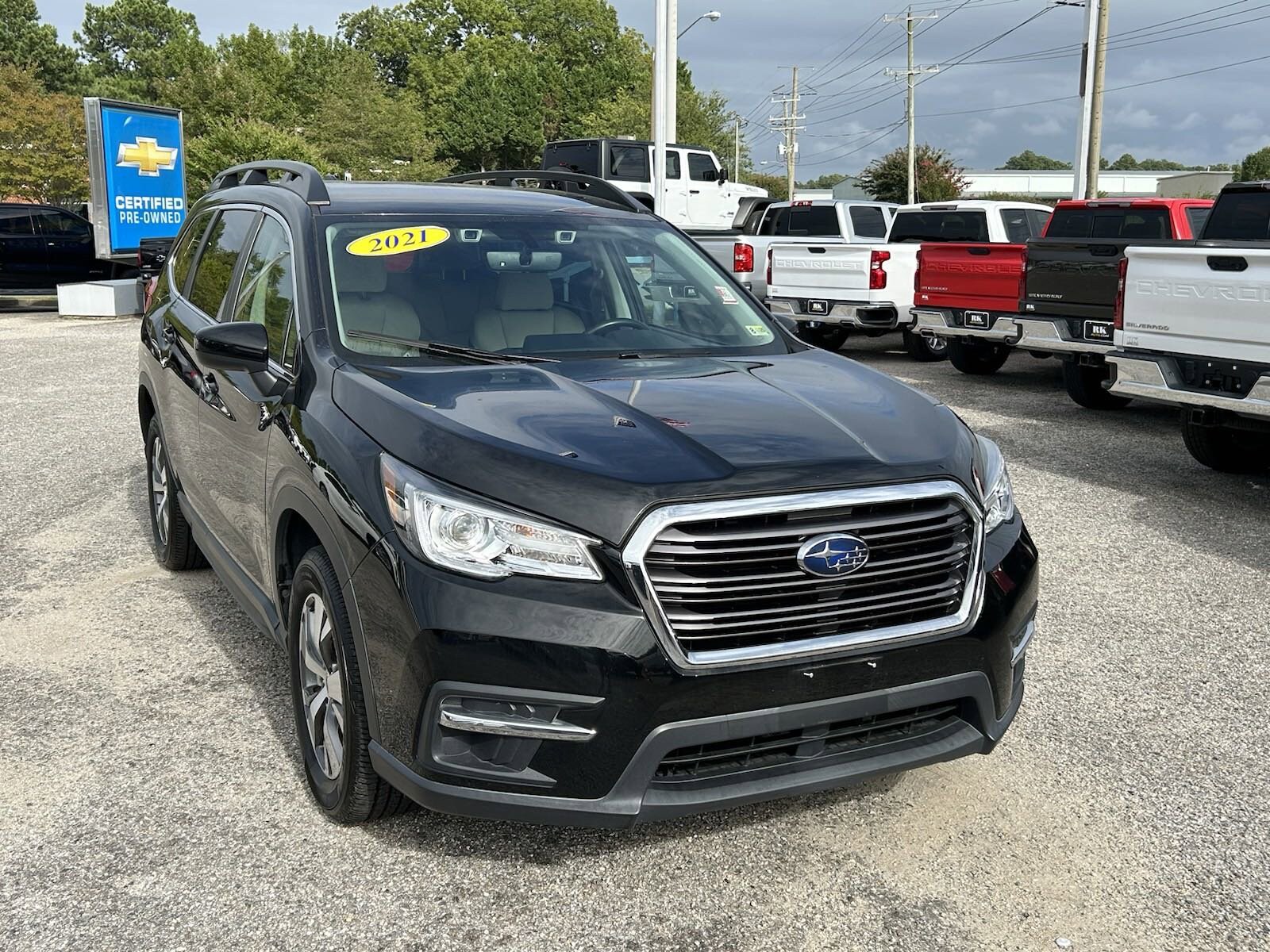 Used 2021 Subaru Ascent Premium with VIN 4S4WMAFD6M3468734 for sale in Virginia Beach, VA